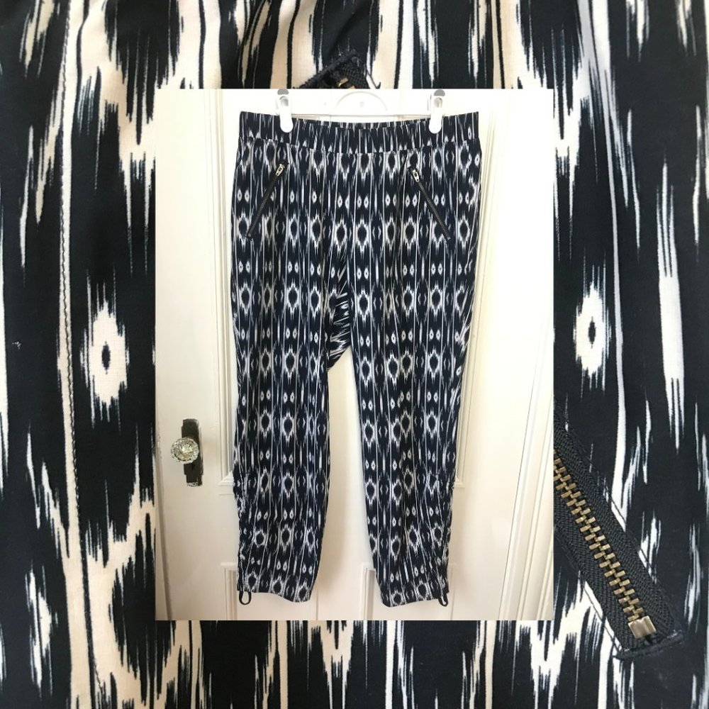 Printed Athletic Pants - Picture 2 of 4